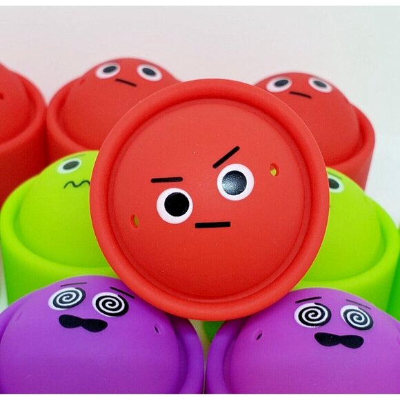 Learning Resources Rainbow Emotions Fidget Poppers Bucket of 24 Sensory LER5572 - Picture 11 of 15